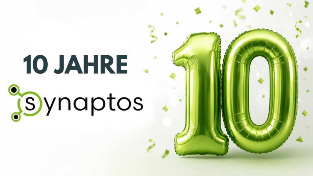 Pressemitteilung 10 Jahre synaptos